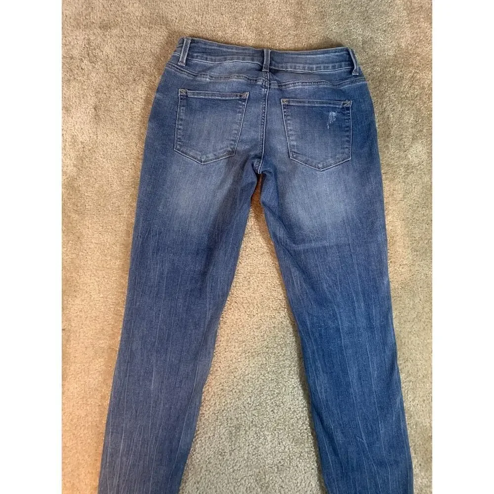 Maurices Women's Size Medium Jeans Skinny Mid-Rise Stretch 118